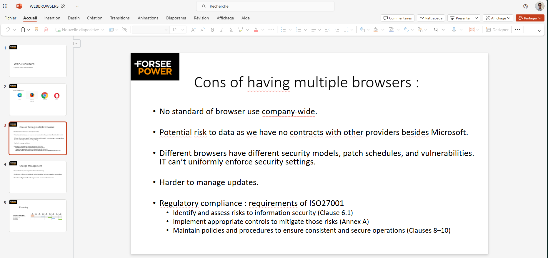 Vue d'ensemble du projet